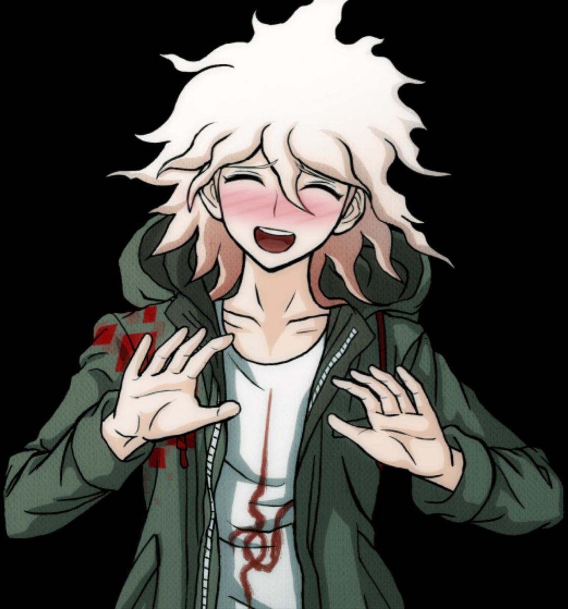 Featured image of post Blushing Nagito Komaeda Sprite Edit