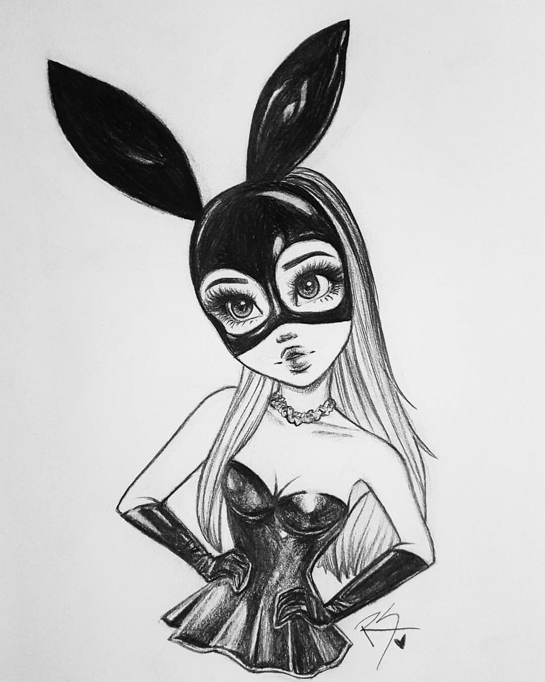 Featured image of post Cartoon Ariana Grande Dangerous Woman Drawing