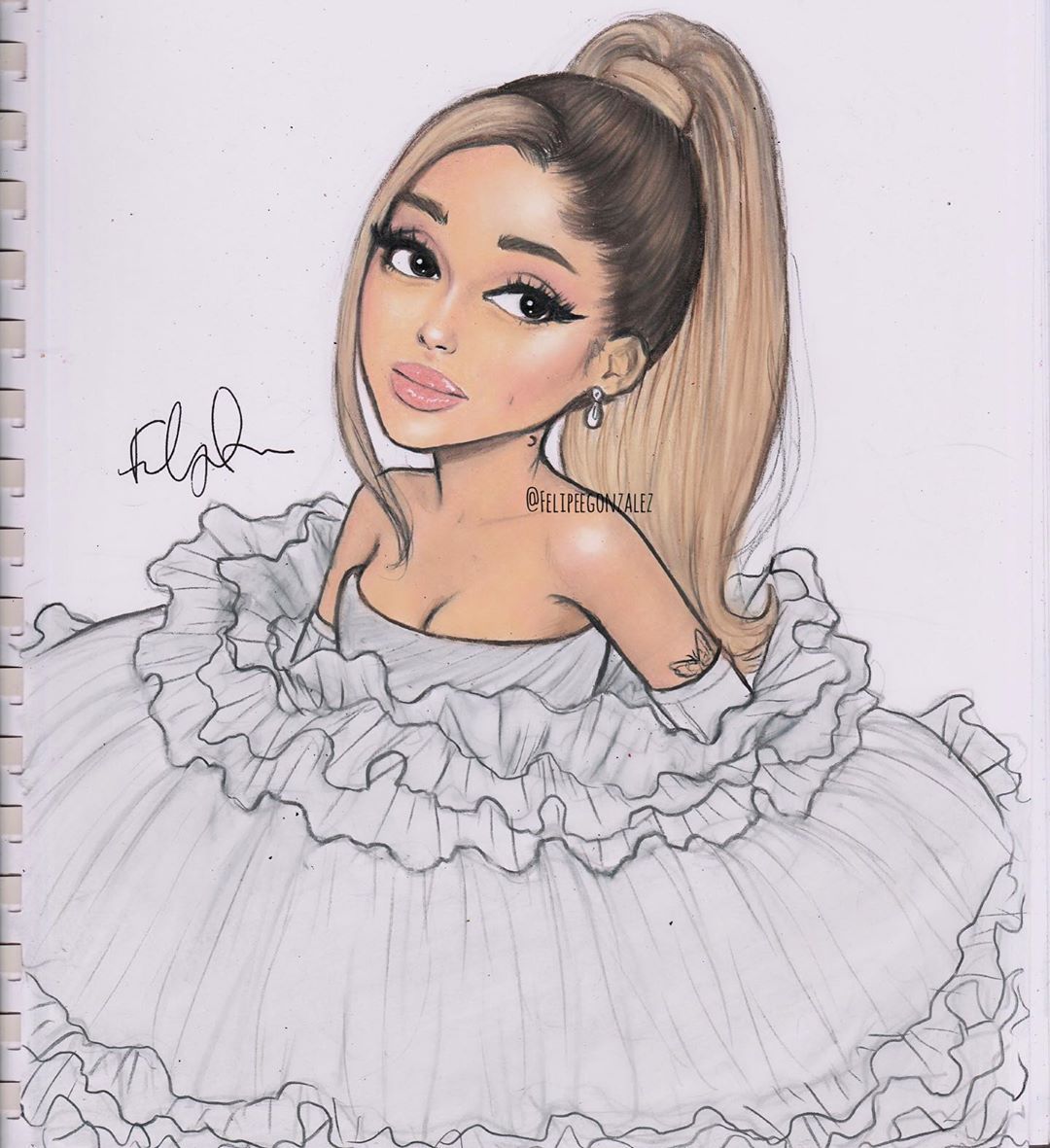 Featured image of post Drawing Ariana Grande Cartoon