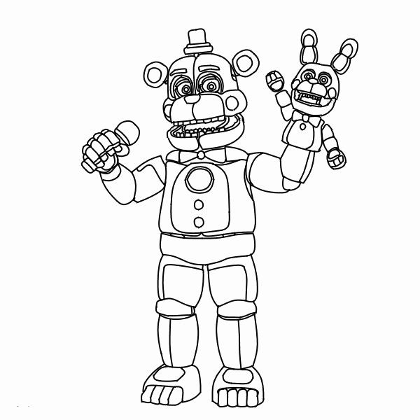 Featured image of post Five Nights At Freddy&#039;s Coloring Pages