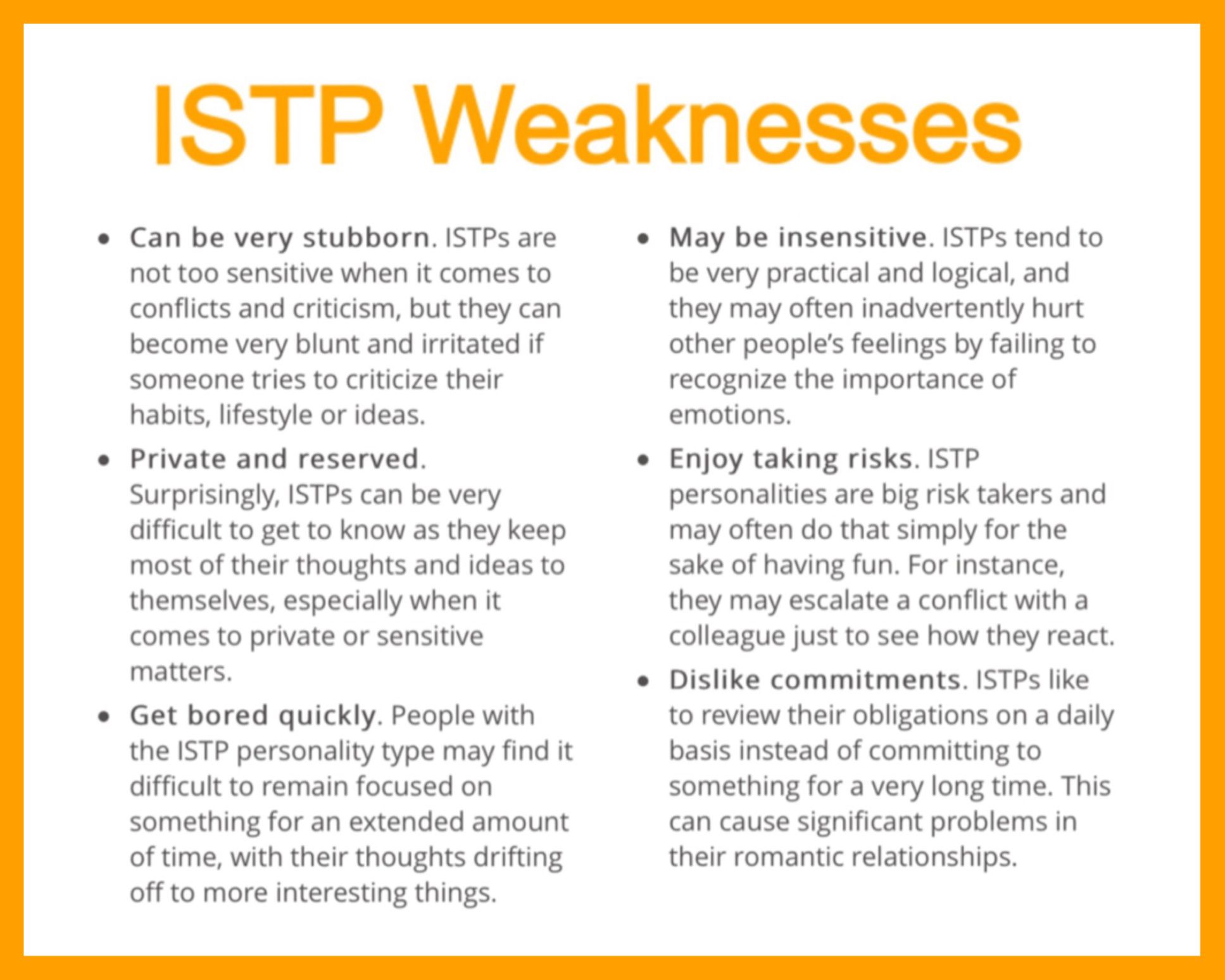 Featured image of post Istp-T Personality Traits