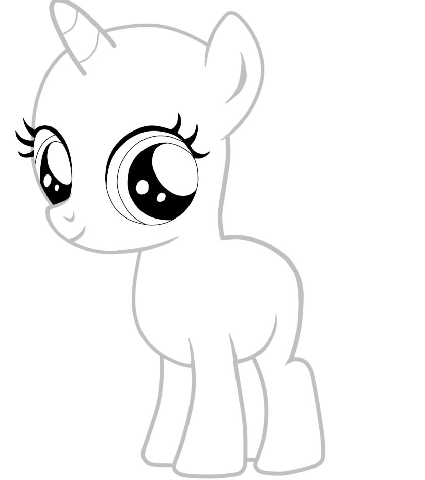 Featured image of post Mlp Filly Base Unicorn