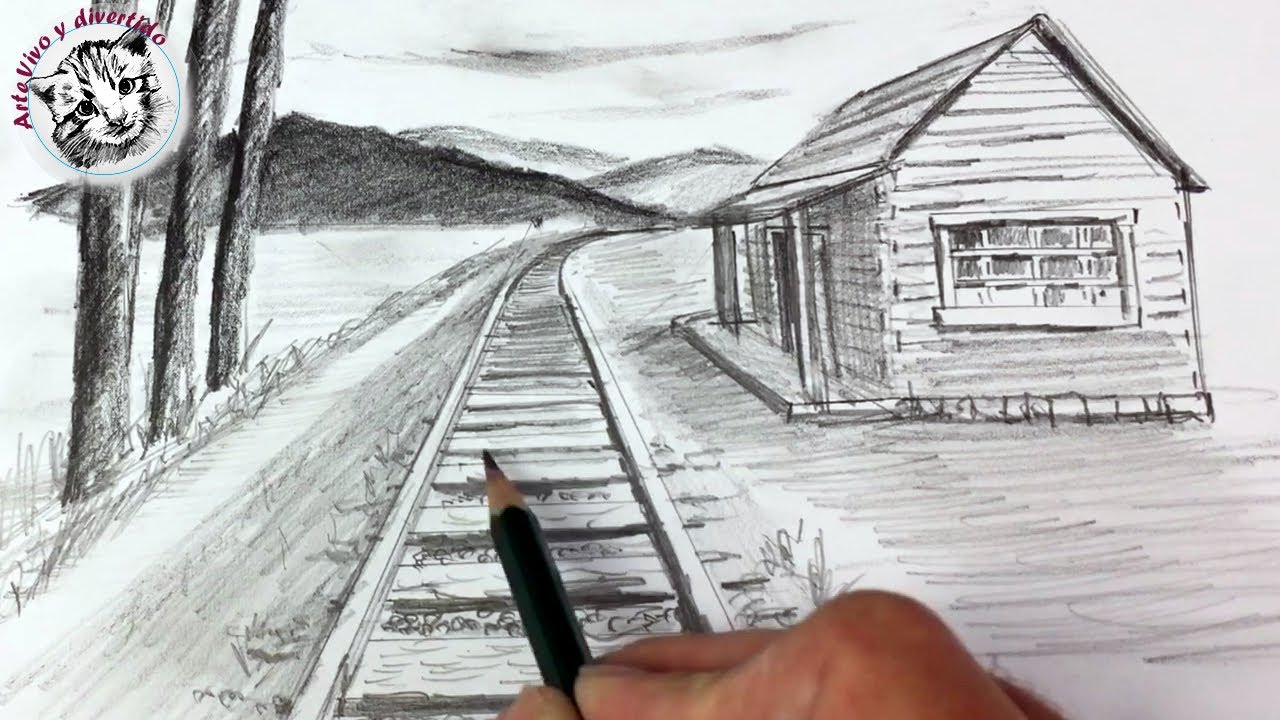 Featured image of post Perspectiva Paisajes Faciles Dibujos A Lapiz